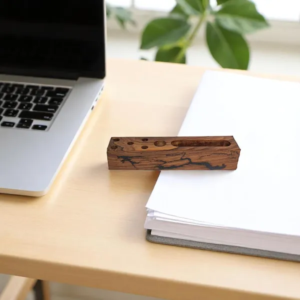 Wooden_Desk_Organizer_With_Pen_Holder_And_Card_Stand