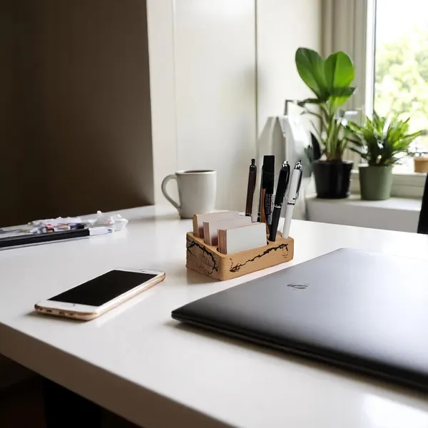 Wooden_Desk_Organizer_With_Pen_Holder_And_Business_Card_Stand