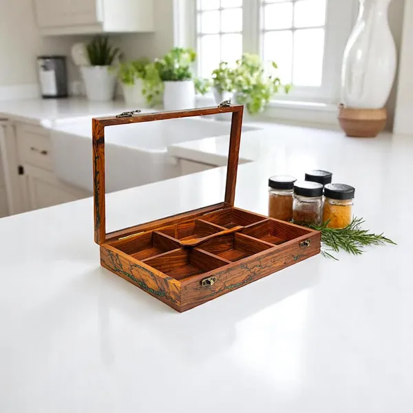 Wooden_Spice_Box_With_Glass_Lid