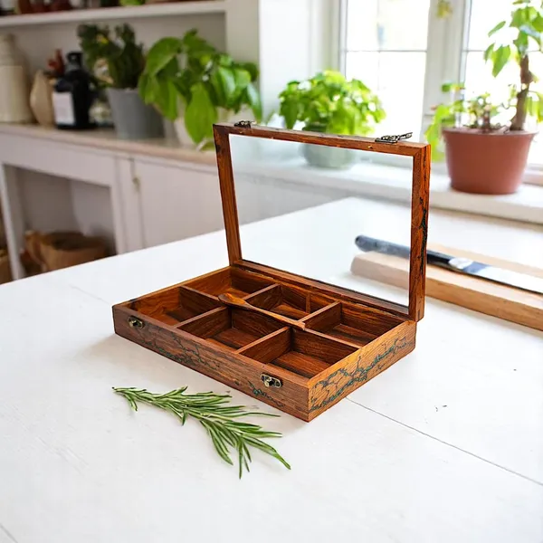 Wooden_Spice_Box_With_Glass_Lid