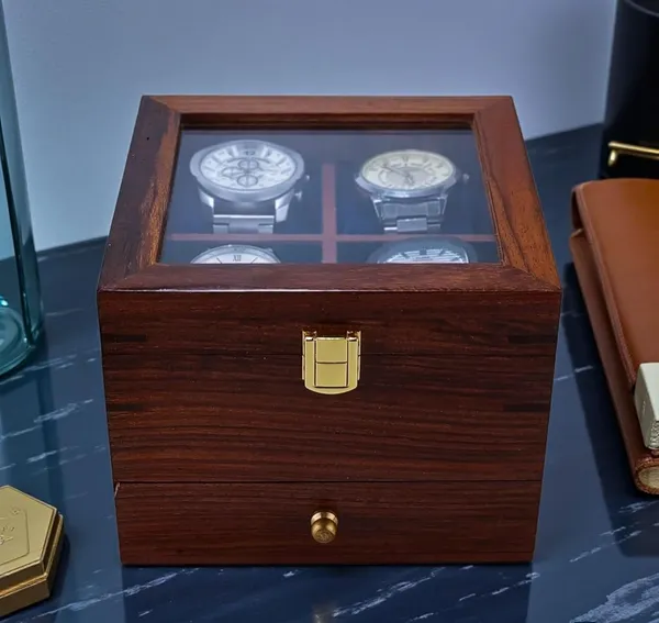 Wooden_Watch_Storage_Box_With_Drawer