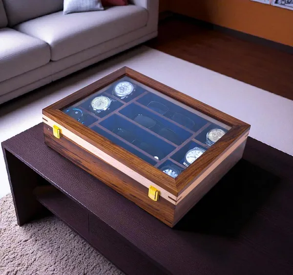Watch_And_Sunglasses_Display_Box_With_Glass_Top