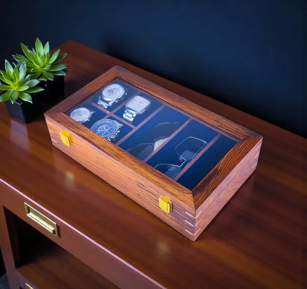 Wooden_Watch_And_Sunglasses_Organizer_Box