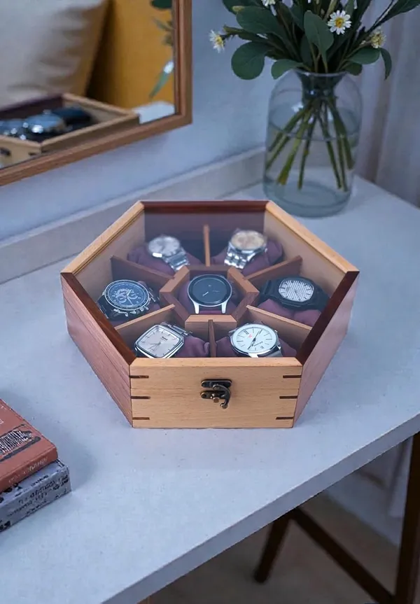 Wooden_Watch_Box_With_Cushioned_Compartments