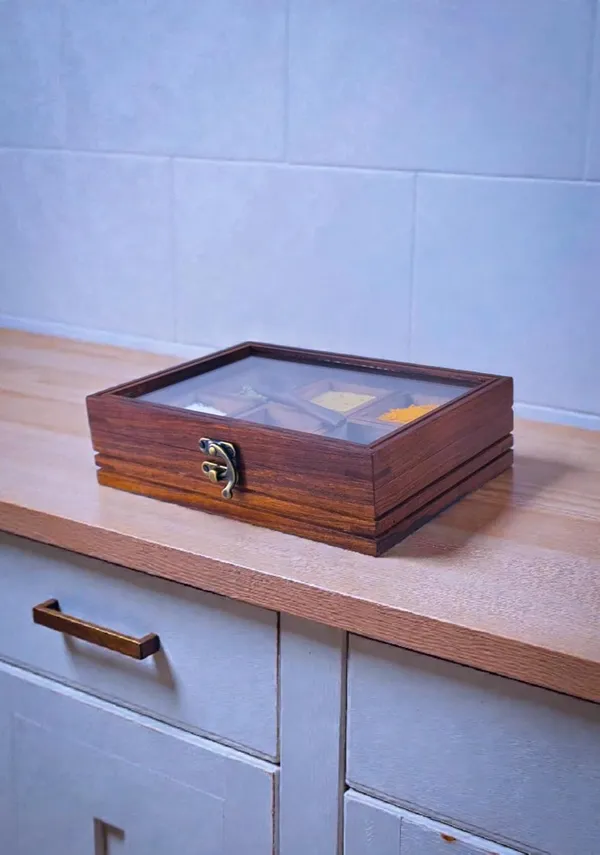 Wooden_Spice_Box_With_Glass_Lid