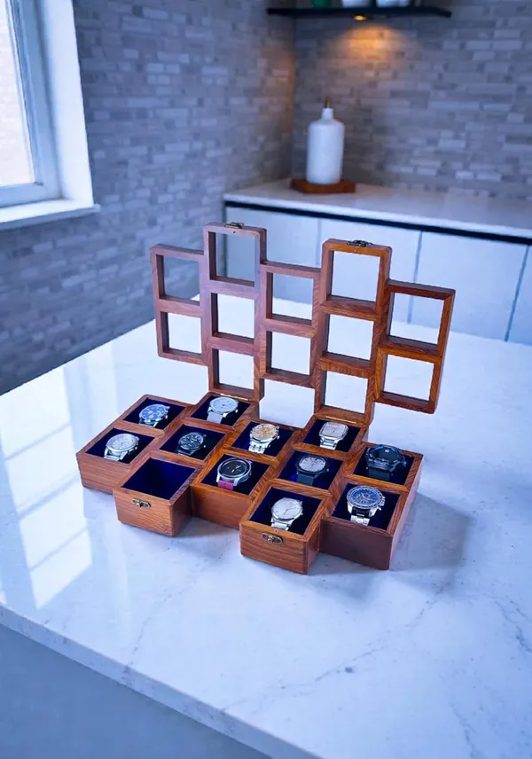 Wooden_Watch_Storage_Box_With_Glass_Lid
