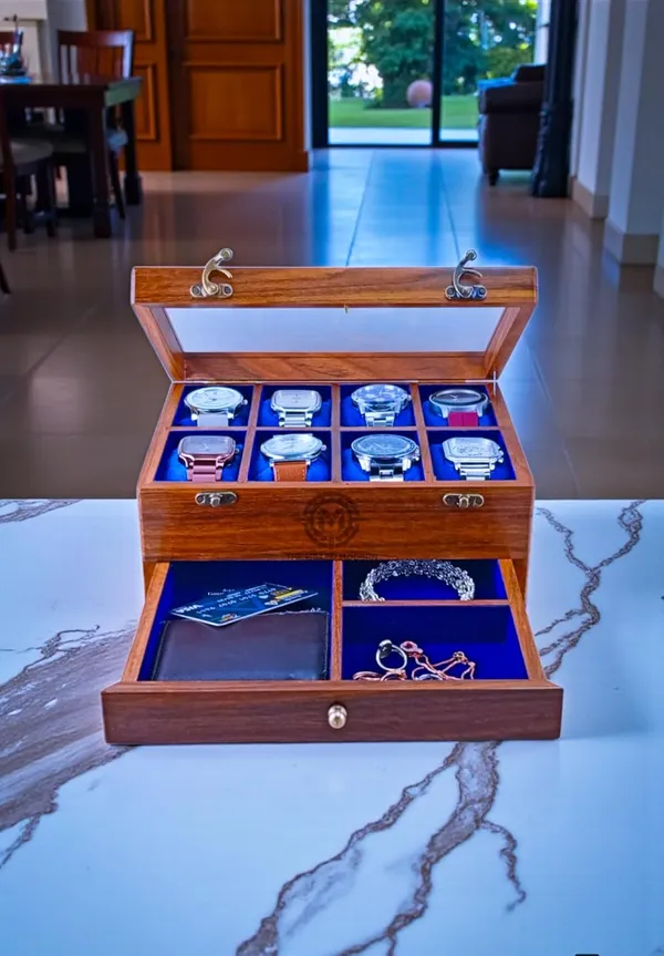 Wooden_Watch_Box_Organizer_With_Drawer