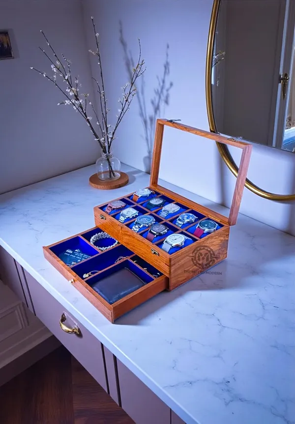 Wooden_Watch_Box_Organizer_With_Drawer