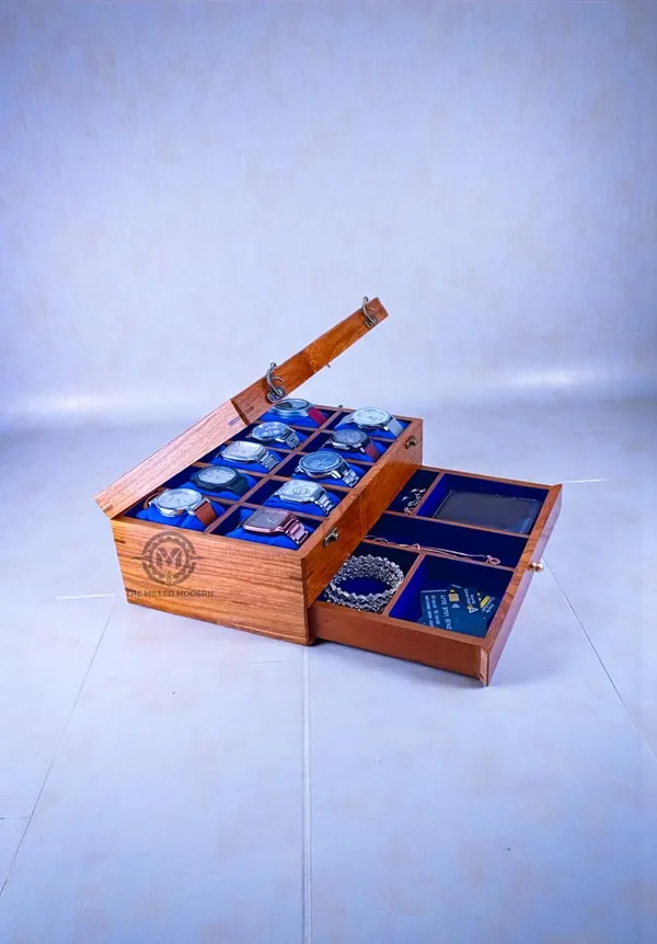 Wooden_Watch_Box_Organizer_With_Drawer
