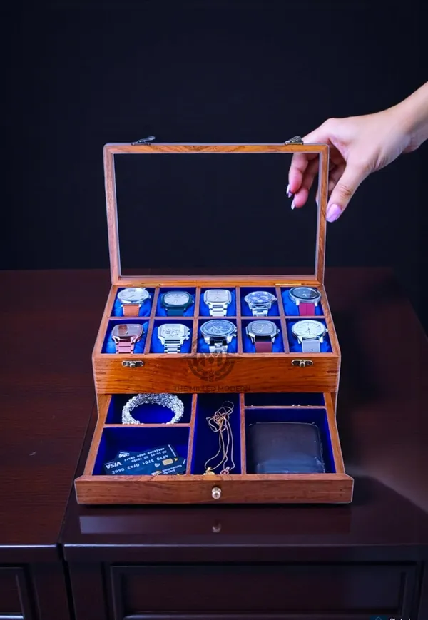 Wooden_Watch_Box_Organizer_With_Drawer