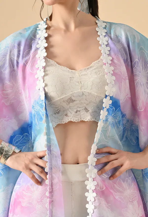 Multicolour_Pastel_Floral_Print_Open_Front_Kimono_Shrug_For_Women