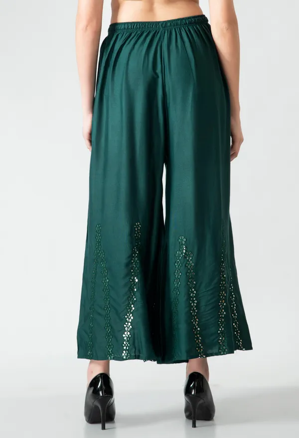 Dark_Green_Elegant_Embellished_Palazzo_Pants_With_Flowing_Silhouette_For_Women