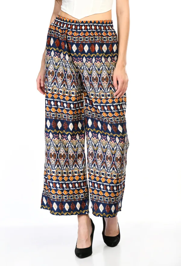 Navy_Blue_Ethnic_Printed_Palazzo_Pants_For_Women