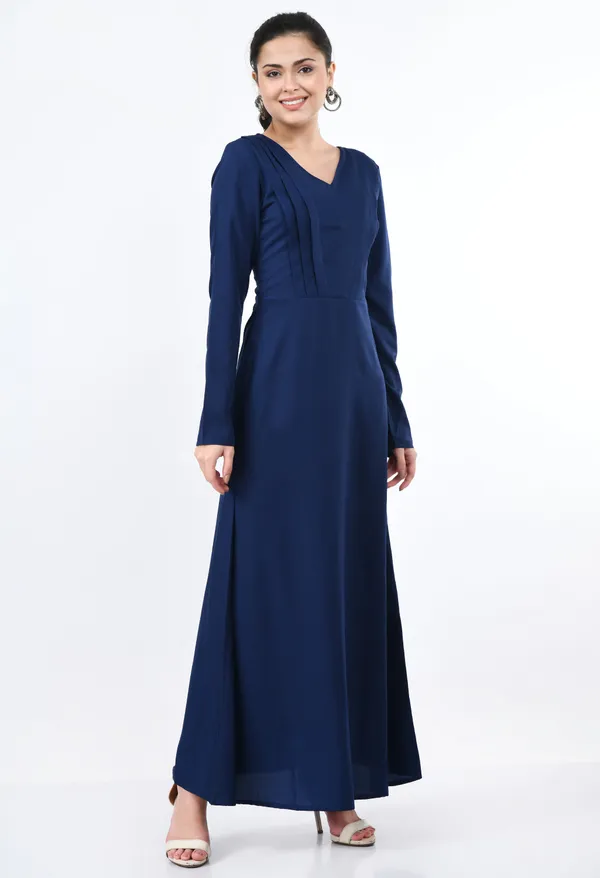 Navy_Blue_Elegant_V_Neck_Maxi_Dress_For_Women_For_Women