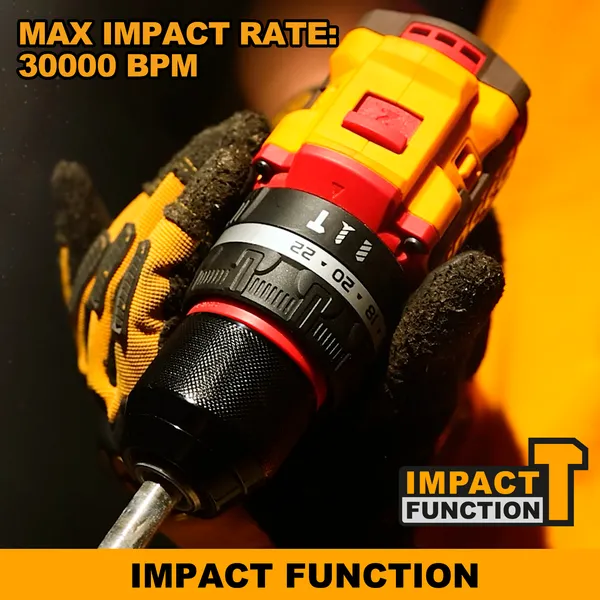 Ingco_20V_Compact_Brushless_Cordless_Impact_Drill_|_Power_Drill_Machine_|_66Nm_2*2.0_Ah_Batteries_|_1_Charger_|_47_Accessories_|_3_Masonry_Drill_Bits_|_Cordless_Drill_(13_Mm_Chuck_Size)