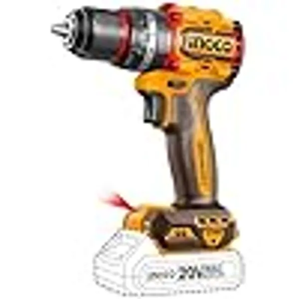 Ingco_4_In_1_20V_Cordless_Impact_Drill,_Circular_Saw,_Rotary_Hammer_&_Blower_Combo_Tool_With_Battery-Charger,_Accessories_Kit_Cordless_Drill_(13_Mm_Chuck_Size)