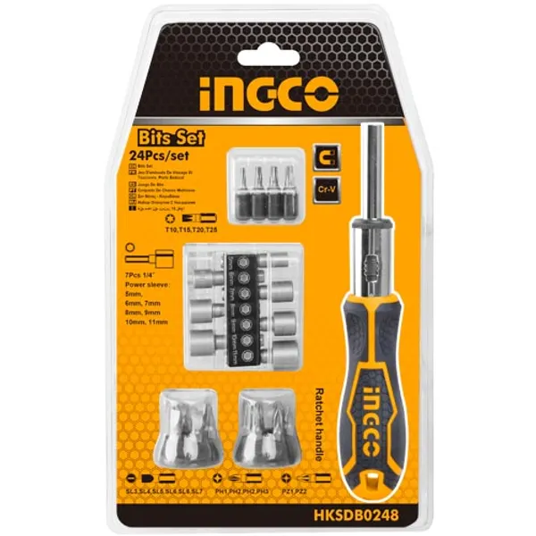 Ingco_24_Pcs_Screwdriver_Bit_Set_Hksdb0248_Screwdriver_Bit_Set