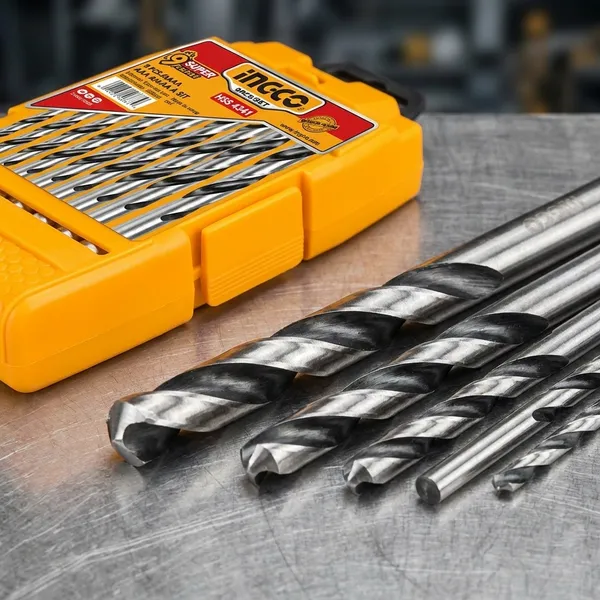 Ingco_Akd1095_9Pcs_Hss_Drill_Bit_Set_(2-10Mm)_9Pcs_Hss_Drill_Bit_Set