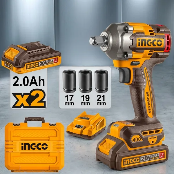 Ingco_20V_Lithium-Ion_400Nm_Ciwli2040_Cordless_Impact_Wrench_(1/2_Inch)