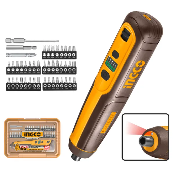 Ingco_4V_Cordless_Screwdriver_Combination_Screwdriver_Set_(Pack_Of_1)