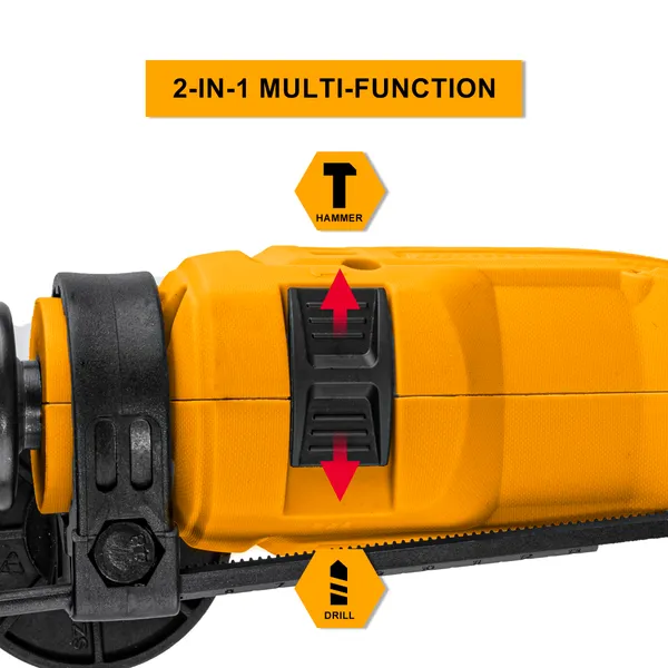 Ingco_Froward/Reverse_Switch_Electric_Drill_With_Depth_Gauge_Impact_Drill,_680W_|_0-3000Rpm_|_13Mm_Power_Hammer_Drills_Impact_Driver_(13_Mm_Chuck_Size,_680_W)