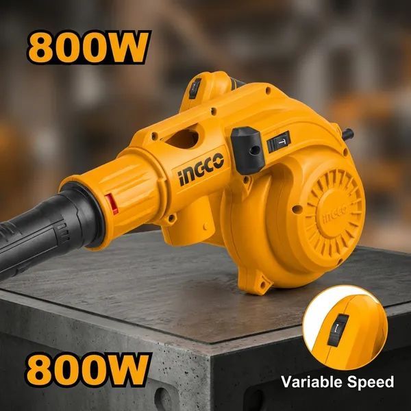 Ingco_800W_Aspirator_Blower_With_Dust_Bag,_Flexible_Tube,_Suction_Nozzles,_Air_Blower_(Corded)