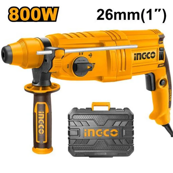 Ingco_Rgh9028_Rotary_Hammer_Rgh9028_Rotary_Hammer_Rotary_Hammer_Drill_(26_Mm_Chuck_Size,_800_W)