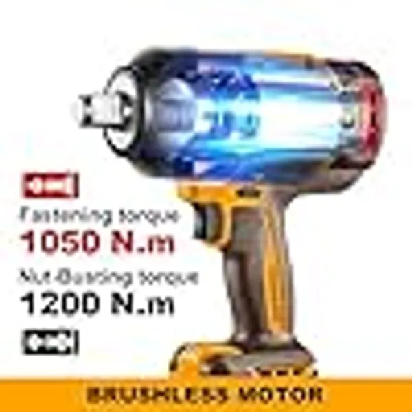 Ingco_Ciwli20105_Brushless_Motor_20V_Impact_Wrench_1050Nm,Heavy_Duty_Cordless_Impact_Wrench_(3/4_Inch)