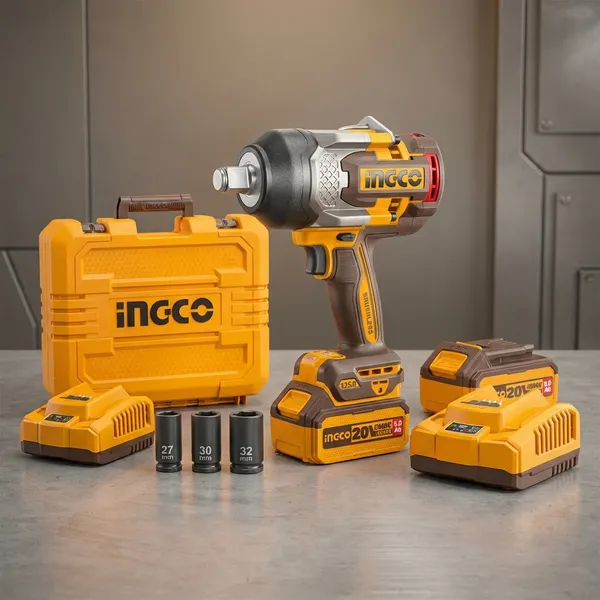 Ingco_20V_1350Nm_Ciwli20135_Cordless_Impact_Wrench_(3/4_Inch)