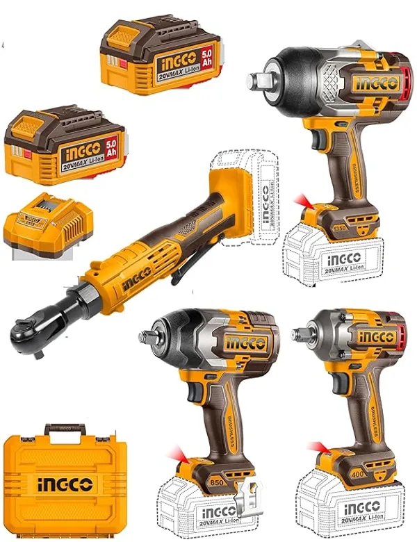 Ingco_Cordless_4_Pcs_Combo_Kit_Cordless_Impact_Wrench_(1/2_Inch)