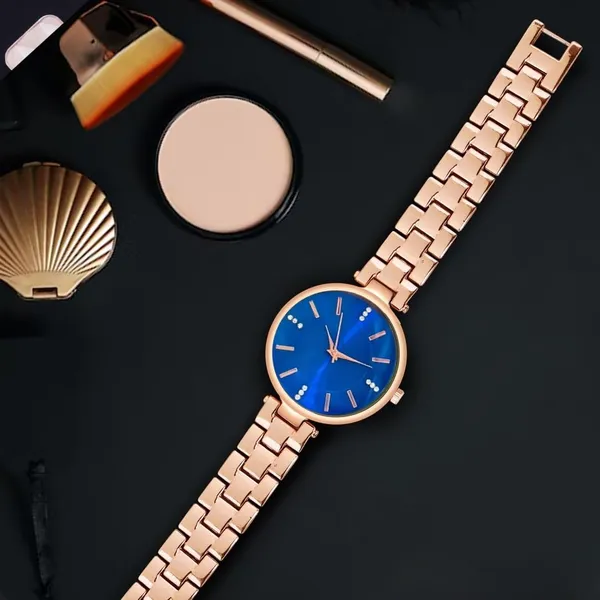 Blue_Stainless_Steel_Premium_Analog_Watch_For_Women