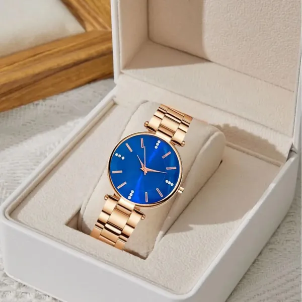 Blue_Stainless_Steel_Premium_Analog_Watch_For_Women