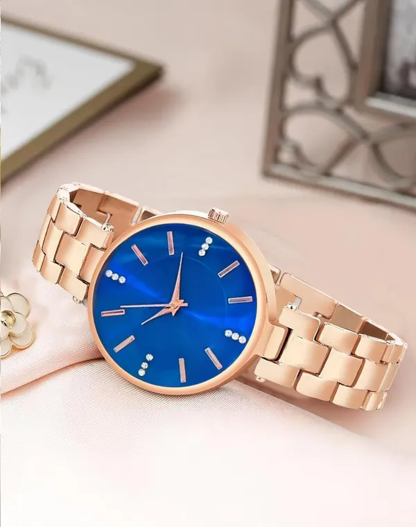 Blue_Stainless_Steel_Premium_Analog_Watch_For_Women