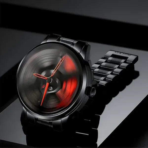 Red_Brake_Caliper_Metal_Premium_Analog_Watch_For_Mens