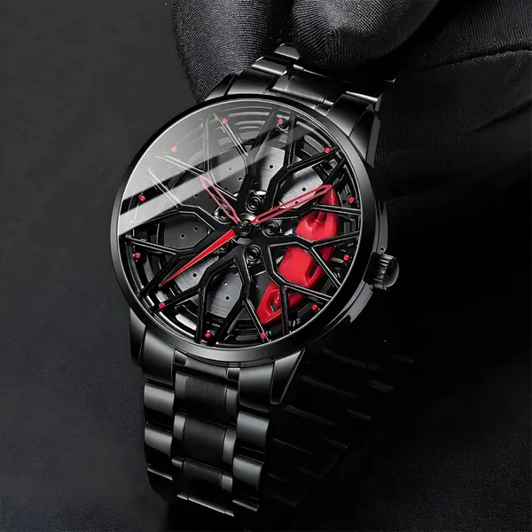 Red_Brake_Caliper_Metal_Premium_Analog_Watch_For_Mens