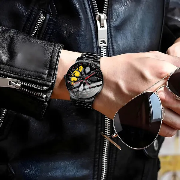 Yellow_Metal_Premium_Analog_Watch_For_Mens