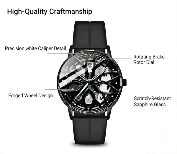 White_And_Black_Silicone_Premium_Analog_Watch_For_Mens