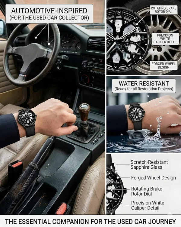 White_And_Black_Silicone_Premium_Analog_Watch_For_Mens