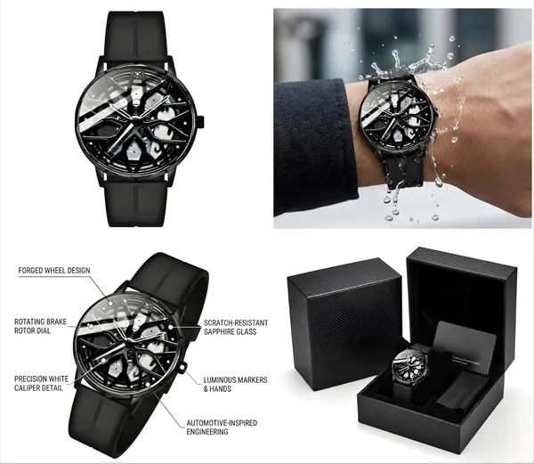 White_And_Black_Silicone_Premium_Analog_Watch_For_Mens