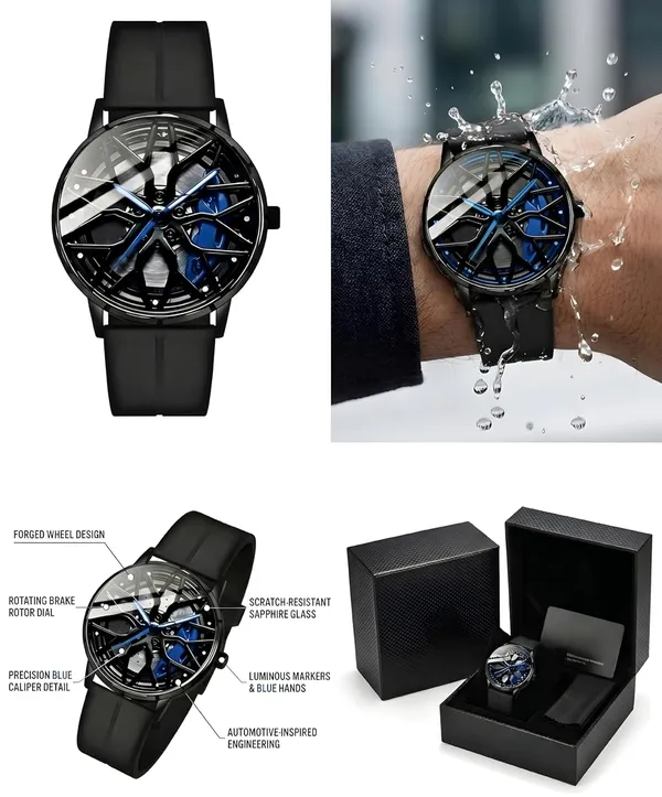 Blue_And_Black_Silicone_Premium_Analog_Watch_For_Mens