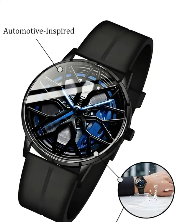 Blue_And_Black_Silicone_Premium_Analog_Watch_For_Mens
