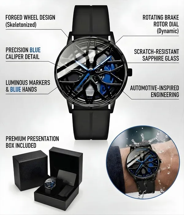 Blue_And_Black_Silicone_Premium_Analog_Watch_For_Mens