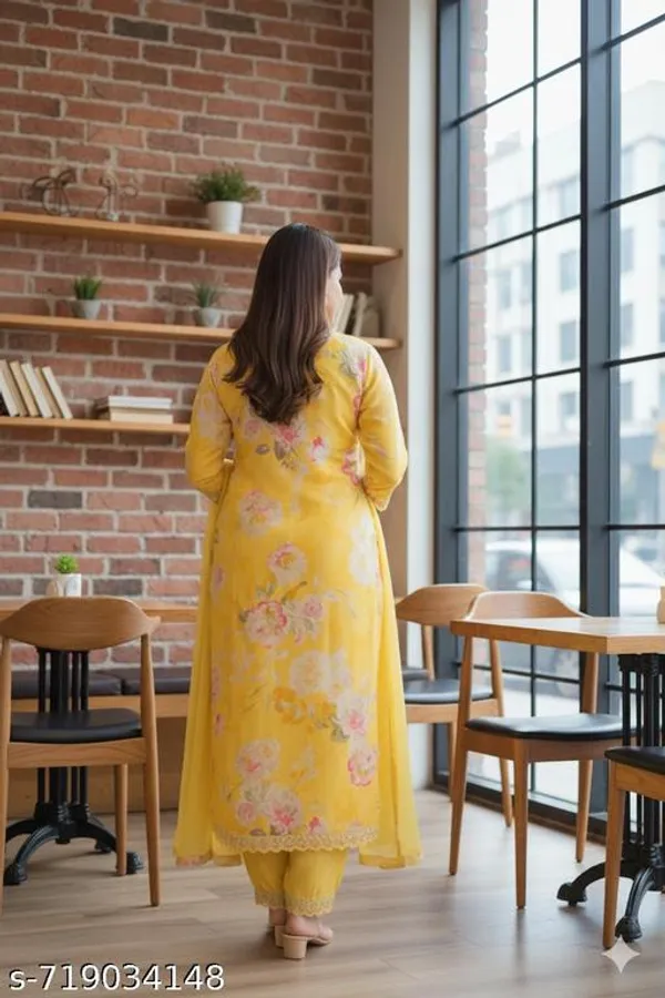 Women_Printed_And_Lace_Kurta_With_Trousers_With_Dupatta