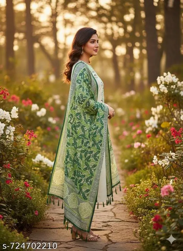 Embroidered_Kurta_Pant_Dupatta_Set_In_Pure_Cotton_Khadi_Fabric