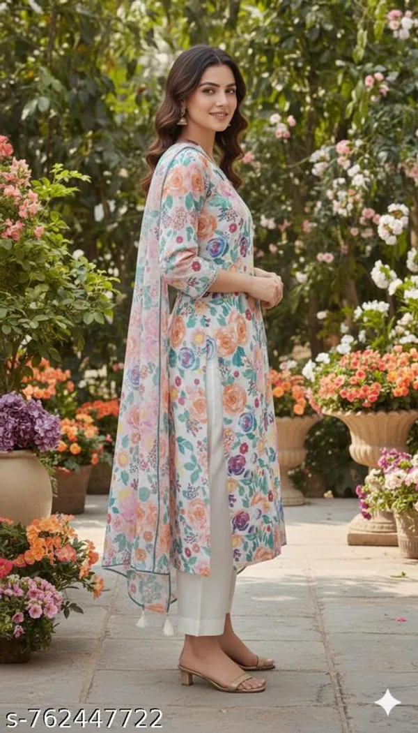 Embrodered_Printed_Kurta_Set_With_Dupatta