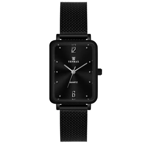 Aura_Quartz_3055_Elegant_Analog_Gold_Watch_For_Women_Black_Dial_Black
