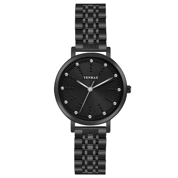 Aura_Collection_Quartz_D1043_Black_Analog_Watch_For_Women