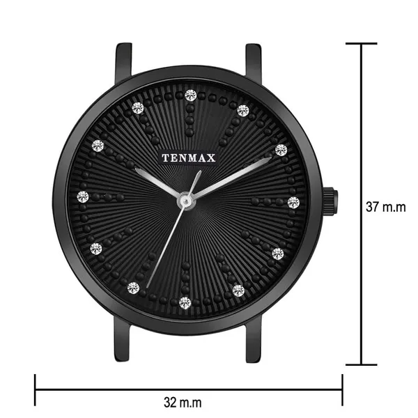 Aura_Collection_Quartz_D1043_Black_Analog_Watch_For_Women