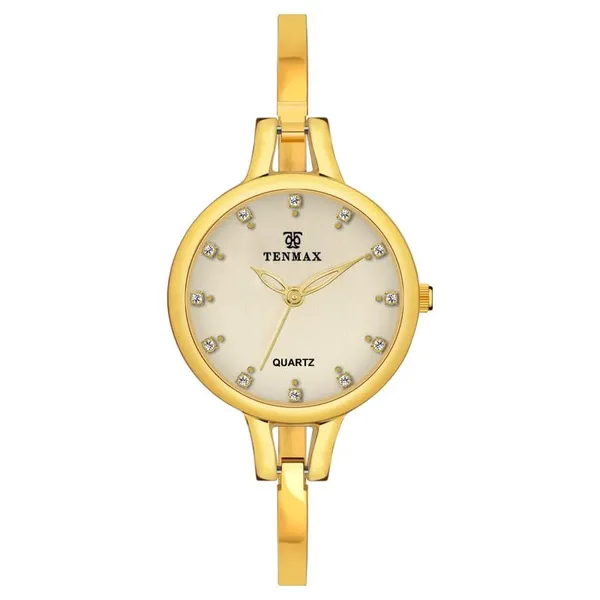 Women_S_Gold_Analog_Quartz_Watch_Diamond_Studded_Dial_Elegant_Bracelet_Style_Strap_Luxury_Casual_Wrist_Watch_For_Girls_Ladies