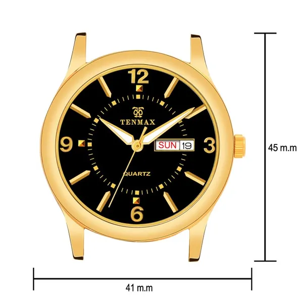 Aura_Quartz_3018_Day_Date_Black_Dial_Gold_Analog_Watch_For_Men